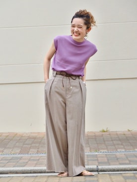 kaninapさん（レディース・155cm）の夏コーディネート