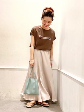 kaninapさん（レディース・155cm）の夏コーディネート