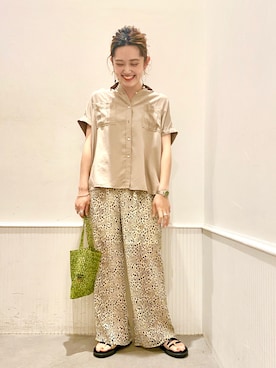 kaninapさん（レディース・155cm）の夏コーディネート