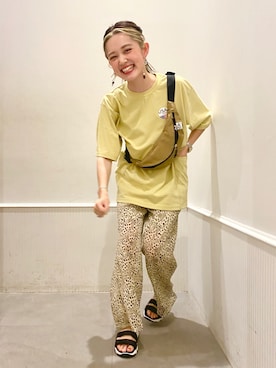 「SKECHERS（スケッチャーズ）のアイテム」を使った、kaninapさん（レディース・155cm）の夏コーディネート
