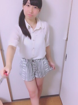 雅さん（レディース・160cm）の夏コーディネート