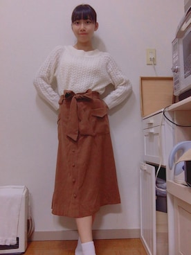 雅さん（レディース・160cm）の秋コーディネート