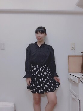 「YOCO（ヨーコー）のアイテム」を使った、雅さん（レディース・160cm）の秋コーディネート