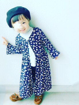 kawamameさん（キッズ・90cm）の秋コーディネート