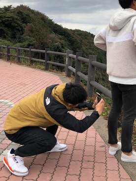 「やっぱりストリートが好き」｜「アイテム（マウンテンパーカー）」を使った、あーるさん（メンズ・168cm）の秋コーディネート