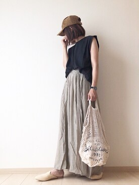 nm73さん（レディース・150cm）の夏コーディネート