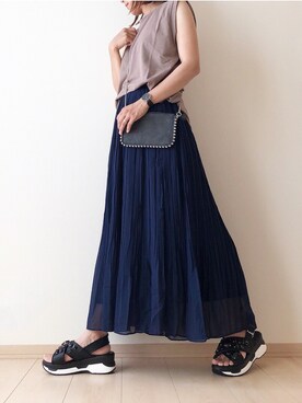 「KOBE LETTUCE（コウベレタス）のアイテム（財布/小物）」を使った、nm73さん（レディース・150cm）の夏コーディネート