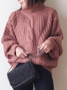 nm73さん（レディース・150cm）の冬コーディネート