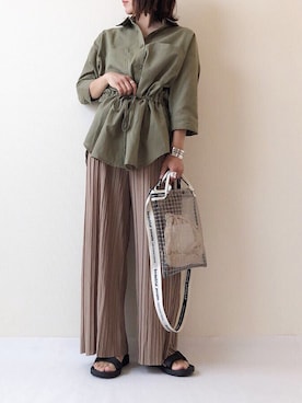 「CANMART（キャンマート）のアイテム」を使った、nm73さん（レディース・150cm）の夏コーディネート