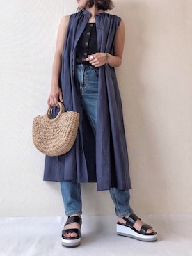 nm73さん（レディース・150cm）の夏コーディネート