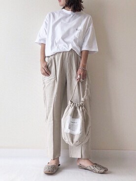 「LIBRÉM（リブレム）のアイテム」を使った、nm73さん（レディース・150cm）の秋コーディネート