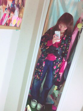 ゆっすぅ🐻さん（レディース・154cm）の冬コーディネート