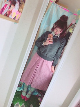 ゆっすぅ🐻さん（レディース・154cm）の春コーディネート