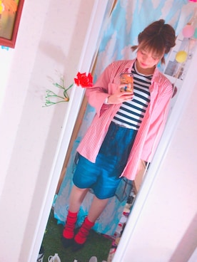 ゆっすぅ🐻さん（レディース・154cm）の春コーディネート