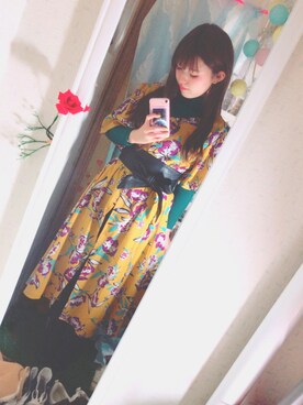 「アイテム（ピアス（両耳用））」を使った、ゆっすぅ🐻さん（レディース・154cm・20代）の秋コーディネート