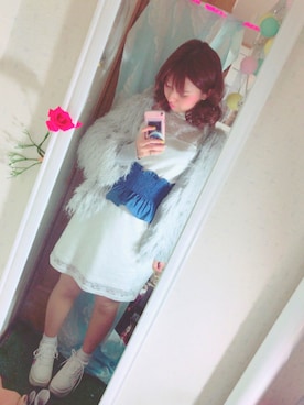 「WC（ダブル シー）のアイテム（スニーカー）」を使った、ゆっすぅ🐻さん（レディース・154cm）の秋コーディネート