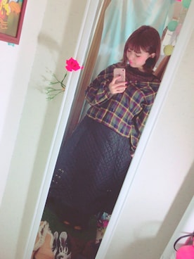 「アイテム（ピアス（両耳用））」を使った、ゆっすぅ🐻さん（レディース・154cm・20代）の冬コーディネート