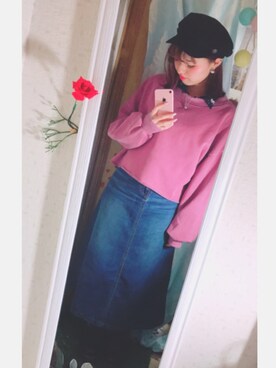 「アイテム（ピアス（両耳用））」を使った、ゆっすぅ🐻さん（レディース・154cm・20代）の冬コーディネート