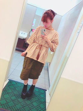 ゆっすぅ🐻さん(レディース・154cm)の夏コーディネート