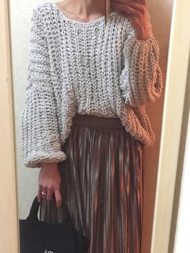 MAYU.HASさん（レディース・157cm）の冬コーディネート