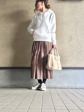 MAYU.HASさん（レディース・157cm）の冬コーディネート
