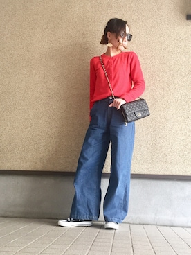 MAYU.HASさん（レディース・157cm）の冬コーディネート