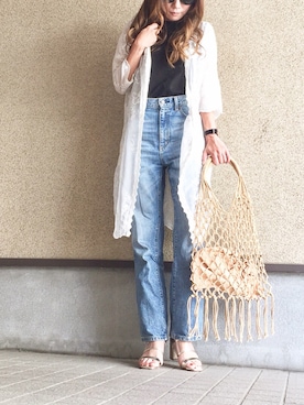 MAYU.HASさん（レディース・157cm）の春コーディネート