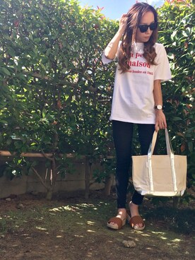 MAYU.HASさん（レディース・157cm）の夏コーディネート