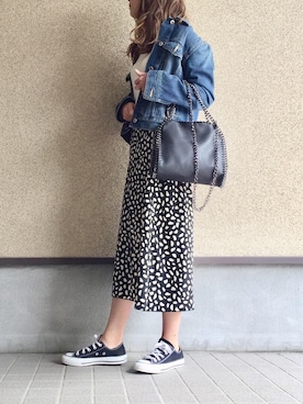 「etrebloom（エトレブルーム）のアイテム」を使った、MAYU.HASさん（レディース・157cm）の秋コーディネート