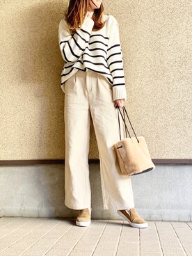 MAYU.HASさん(レディース・157cm)の冬コーディネート