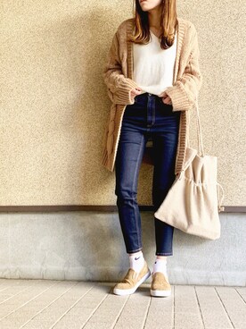 MAYU.HASさん(レディース・157cm)の冬コーディネート