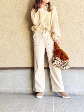 MAYU.HASさん(レディース・157cm)の冬コーディネート