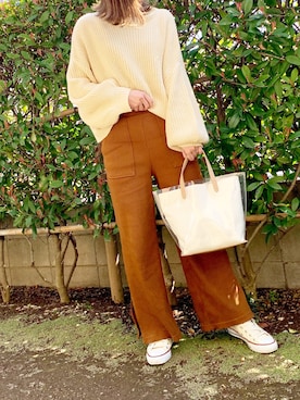 MAYU.HASさん（レディース・157cm）の春コーディネート