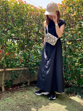 MAYU.HASさん（レディース・157cm）の夏コーディネート