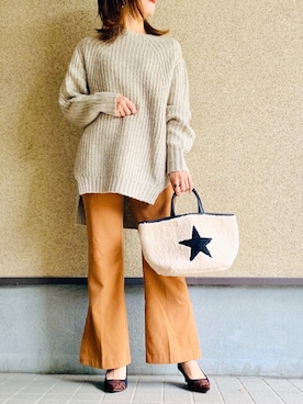 MAYU.HASさん（レディース・157cm）の秋コーディネート