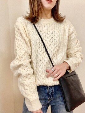 MAYU.HASさん（レディース・157cm）の冬コーディネート