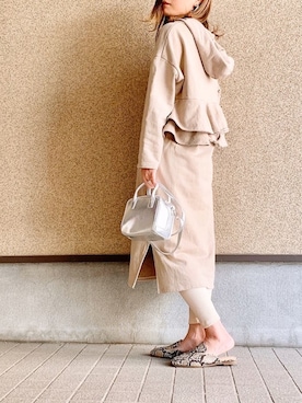 MAYU.HASさん（レディース・157cm）の春コーディネート