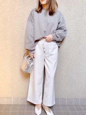 MAYU.HASさん（レディース・157cm）の春コーディネート