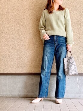 MAYU.HASさん（レディース・157cm）の春コーディネート