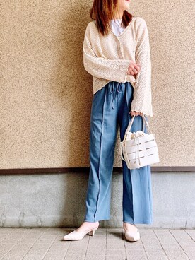 MAYU.HASさん（レディース・157cm）の春コーディネート