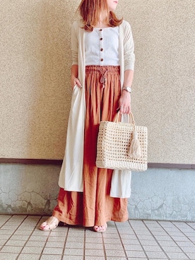 MAYU.HASさん(レディース・157cm)の夏コーディネート