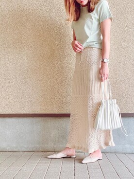 MAYU.HASさん（レディース・157cm）の夏コーディネート