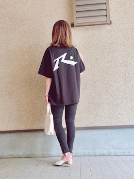 「RUSTY（ラスティ）のアイテム」を使った、MAYU.HASさん（レディース・157cm）の夏コーディネート