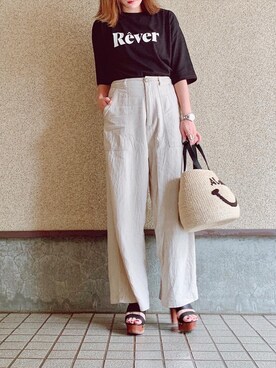 MAYU.HASさん（レディース・157cm）の夏コーディネート
