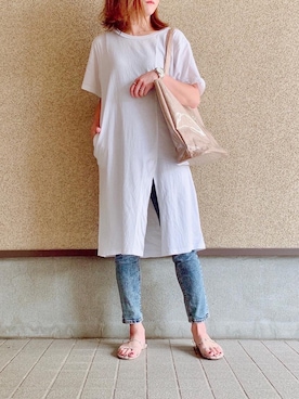 MAYU.HASさん（レディース・157cm）の夏コーディネート