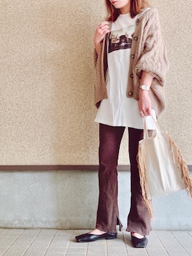 MAYU.HASさん（レディース・157cm）の秋コーディネート