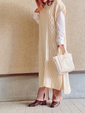 MAYU.HASさん（レディース・157cm）の秋コーディネート