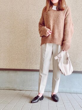 MAYU.HASさん（レディース・157cm）の冬コーディネート
