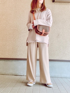 MAYU.HASさん（レディース・157cm）の冬コーディネート