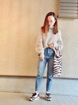 MAYU.HASさん（レディース・157cm）の冬コーディネート